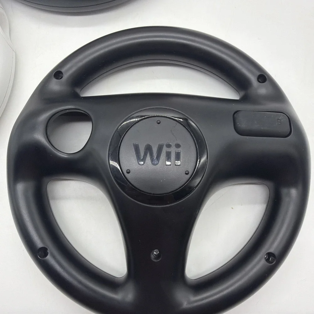3 Genuine OEM‎ Mario Kart Racing Steering Wheel - Nintendo Wii - Game Controller
